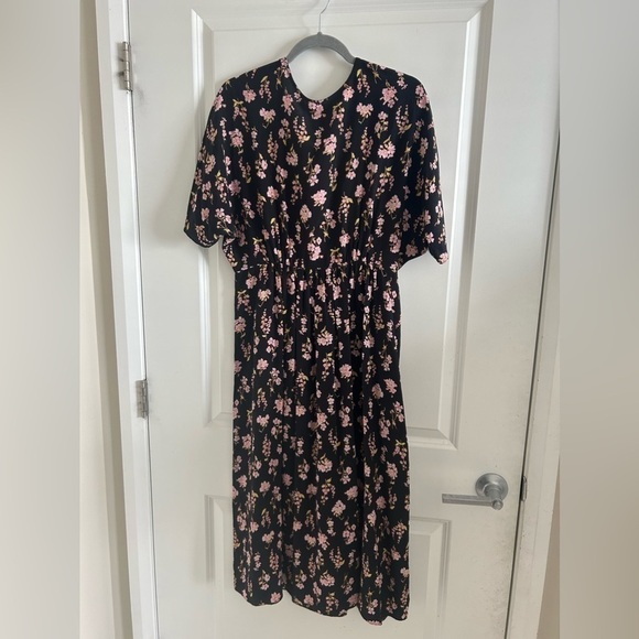 LES REVERIES Silk Long Dress - Picture 3 of 10